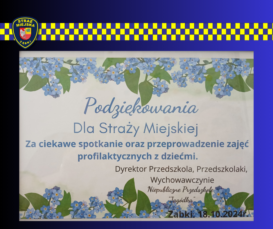 Podziękowanie