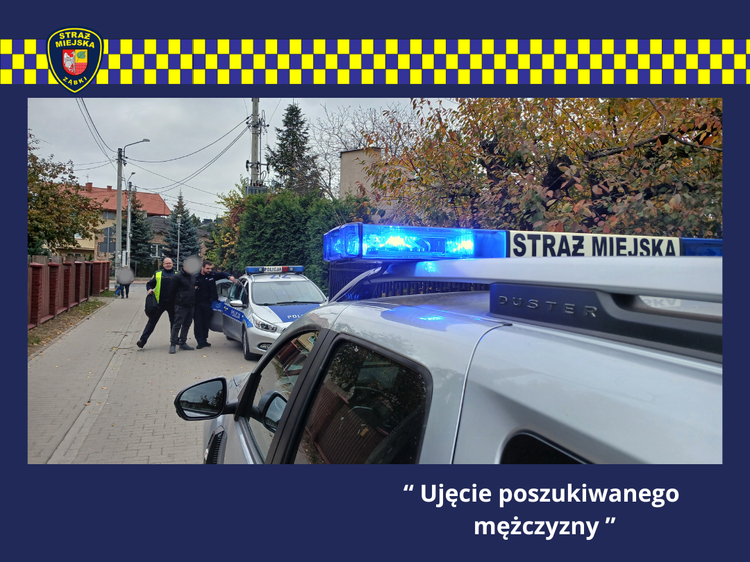 „Ujęcie poszukiwanego mężczyzny”